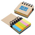Notebook w/ Sticky Notes & Flags